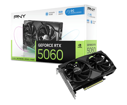 Karta graficzna NVIDIA PNY GeForce RTX 5060 OC 8GB GDDR7 DLSS4